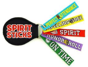 , Ms Maryanski), and a $150.00 gift card to Target (Layla S., Ms. Cordial). Spirit Sticks This year PTA will be recognizing student achievement using Spirit Sticks. Developed by Spirit Monkey.