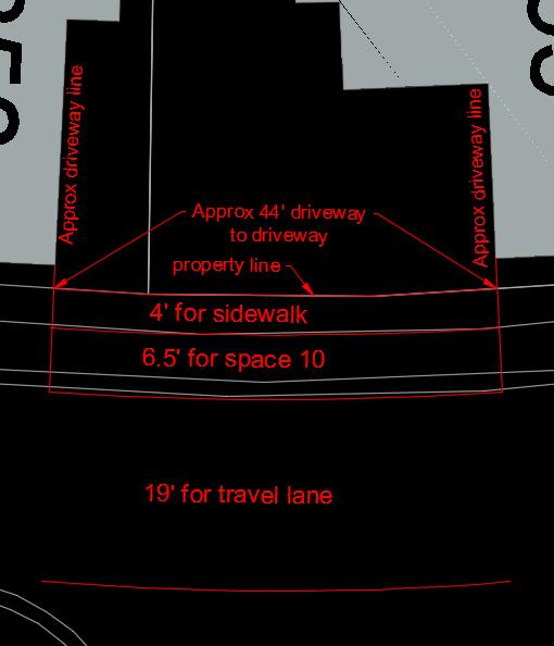 Page vii Parking Stall 10, at Polk Street Feasibility Score = Low Cross Section Width: Significantly more than 14 minimum, but still does not meet CA Fire Code 20 standard.