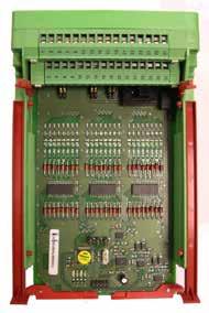 Optional 4-20 ma analog inputs board TA3840R - Optional Remote display unit Remove from the back the 6 nuts fixing the front panel using a 7 mm spanner.