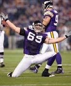 ALOHA VIKINGS SIX VIKINGS HONORED WITH PRO BOWL TRIPS The National Football League announced that 6 Minnesota Vikings earned Pro Bowl honors for their performances in 2008.