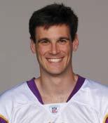 VIKINGS SPECIAL TEAMS NOTES PINNING THEM DEEP Vikings 4th-year P Chris Kluwe set a team record for the highest gross punting average in a single season with his 47.6 yard average in 2008.