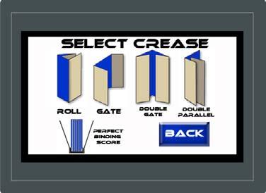 Crease mode Crease mode is used to apply a Compression Crease/Score to a piece of paper.