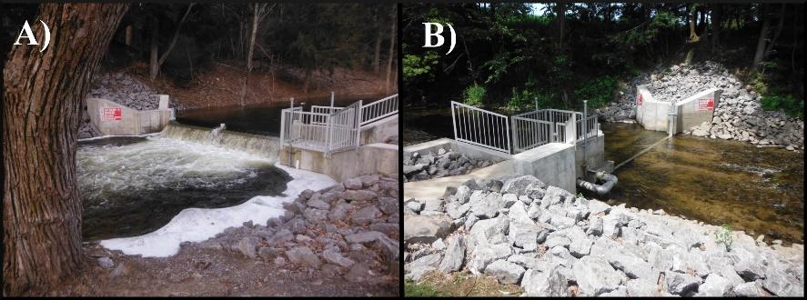 Seasonal- and Adjustable-Crest Barriers Water control structures similar to fixed-crest barriers, but crest height can be adjusted manually or