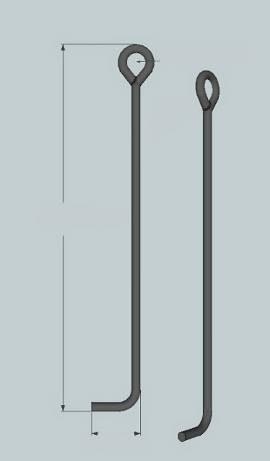 Tie-Down Anchors MODEL SLA-2 FOR BITUMINOUS/HMAC OR SOFT FIELD PARKING SURFACES 1 1/2" DIA.