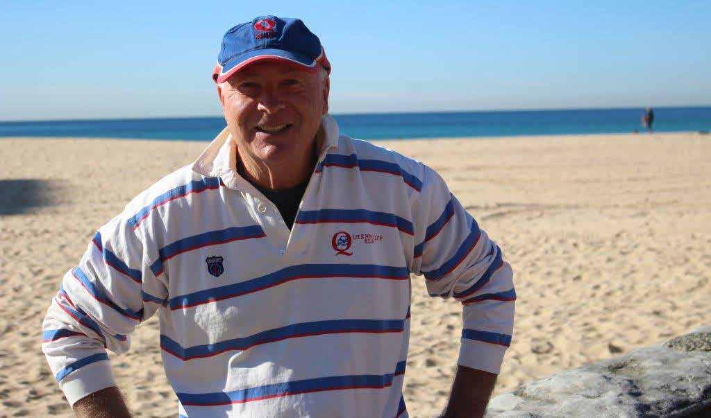 KEN FULFILS A PROMISE TO TAKE ON A BIGGER ROLE Ken Prior vowed that once he sold his printing business in Sydney and farm at Mudgee that he would become more heavily involved at Queenscliff SLSC.