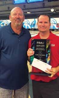 20, 2015) Former Professional Bowlers Association Southwest Region Player of the Year Chris Hibbitts II from Keller, Texas, defeated newly-inducted PBA Southwest Region Hall of Famer Wes Malott of