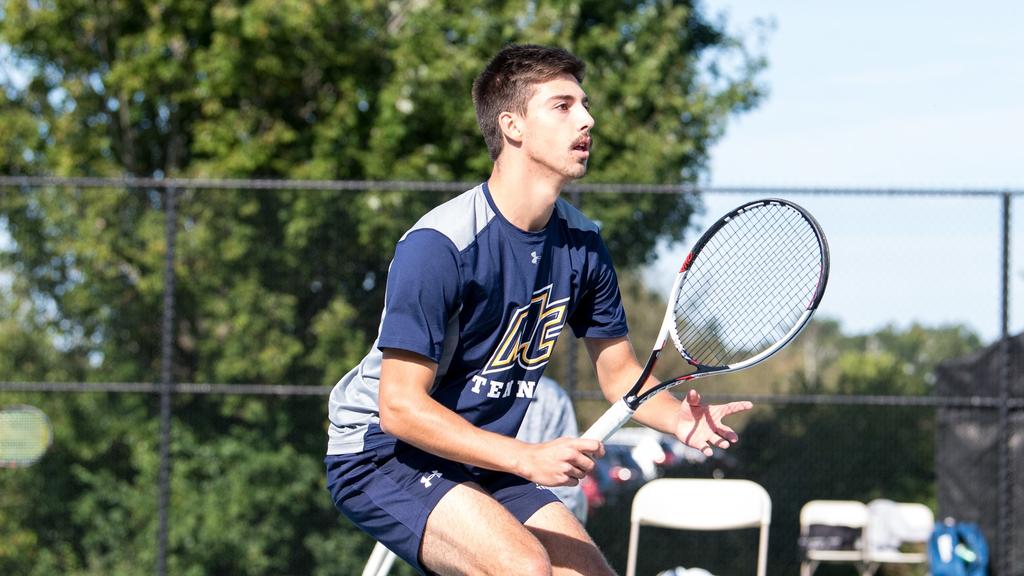 Conrad has played in 2 college tournaments and 4 school matches with 1 of those 4 being a Merrimack conference match.