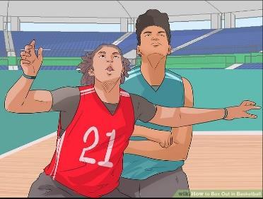 4. Move to the ball and jump up high! 5. Catch the ball with two hands above your head. Don't wait for it to come down to you. 6. Land with a two-foot jump stop. 1.