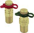 Accessories 100000 Pair of pressure/temperature points. Brass body. EPDM seals. Max. working pressure: 30 bar. Working temperature range: -5 to 130 C Connections: 1/4 M.