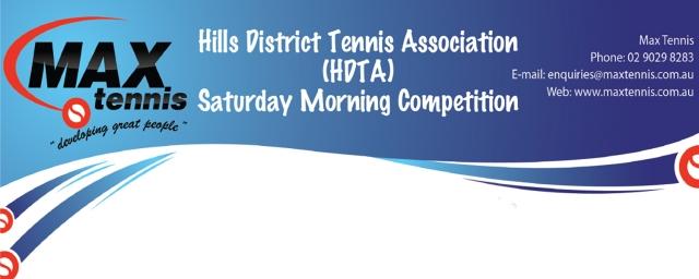 Tennis Information regarding the HDTA Saturday Morning Tennis Competition