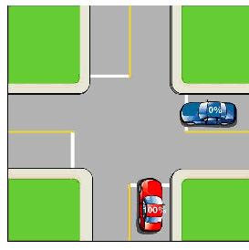 Each roadway extending from the intersection is referred to as a leg. Theintersection of two roadways has usually four legs (or three if there one of the roadway is ended).