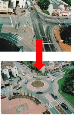 Designing Safe Intersection Four basic rules of good design to reduce the likelihood of traffic accidents include: 1. Reducing and Separating the Points of Conflict 2. Keeping it Simple 3.