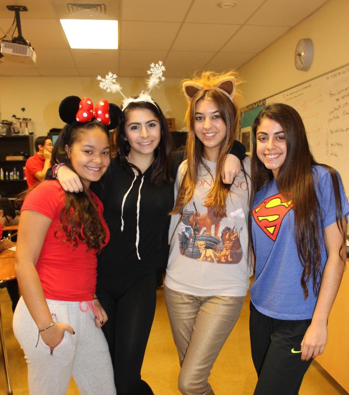 Students from all grades dressed up as their favorite characters from Magic Marvel