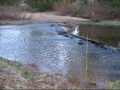 Figure I4.1-1. South Fork Silver Creek at IH-2 sample site. Figure I4.1-2. South Fork Silver Creek immediately downstream of IH-2 sampling site.