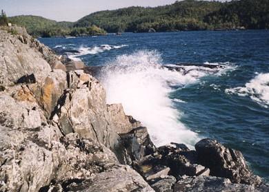 The Coastal Zone Rocky Shorelines Rocky shorelines with vertical