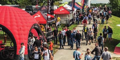 RELAXED BIKE BUSINESS FOR 23 YEARS The EUROBIKE provides the framework for