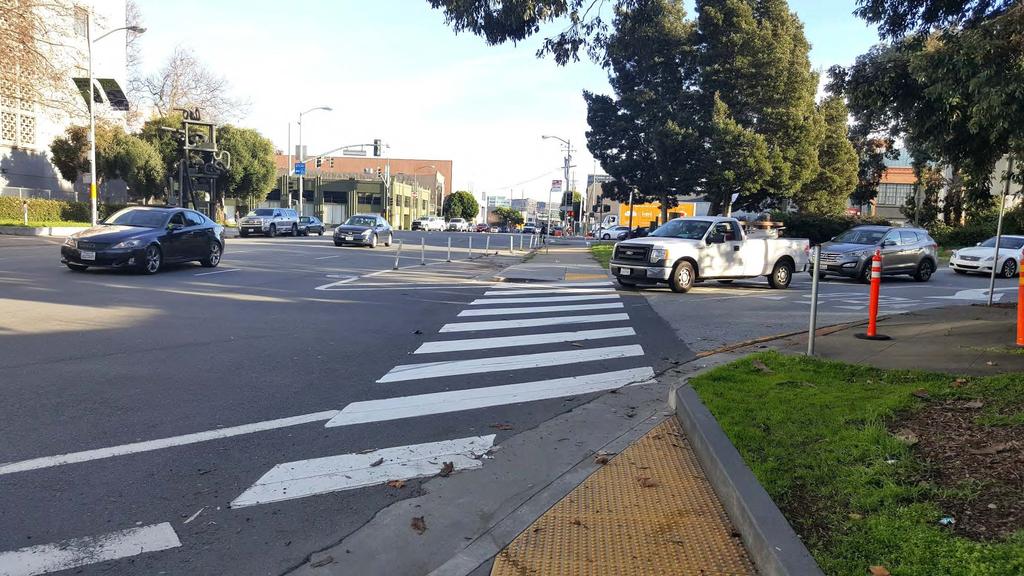 Bike Lane Project Improvements - Protected bike lane