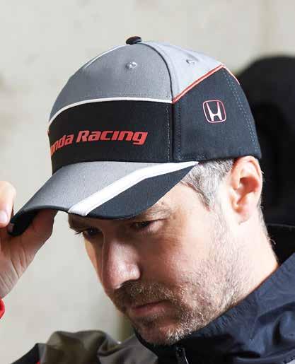 HONDA RACING BASEBALL CAP Honda racing enthusiasts can enjoy a great look and comfort with this indispensable