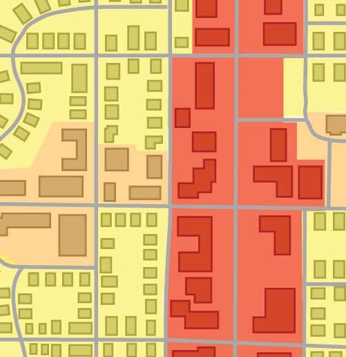 Existing Classification Type: Local Land Use Context: Commercial Area Local streets in a commercial context assist the arterial and, to a lesser degree, the collector roadways in serving land uses.