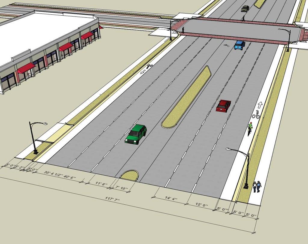 2.17 STREET DESIGN: MOBILITY ARTERIAL Design Element Typical Design/Operating Speed 40-45 mph Number of Travel Lanes (per up to 3 direction) Travel Lane