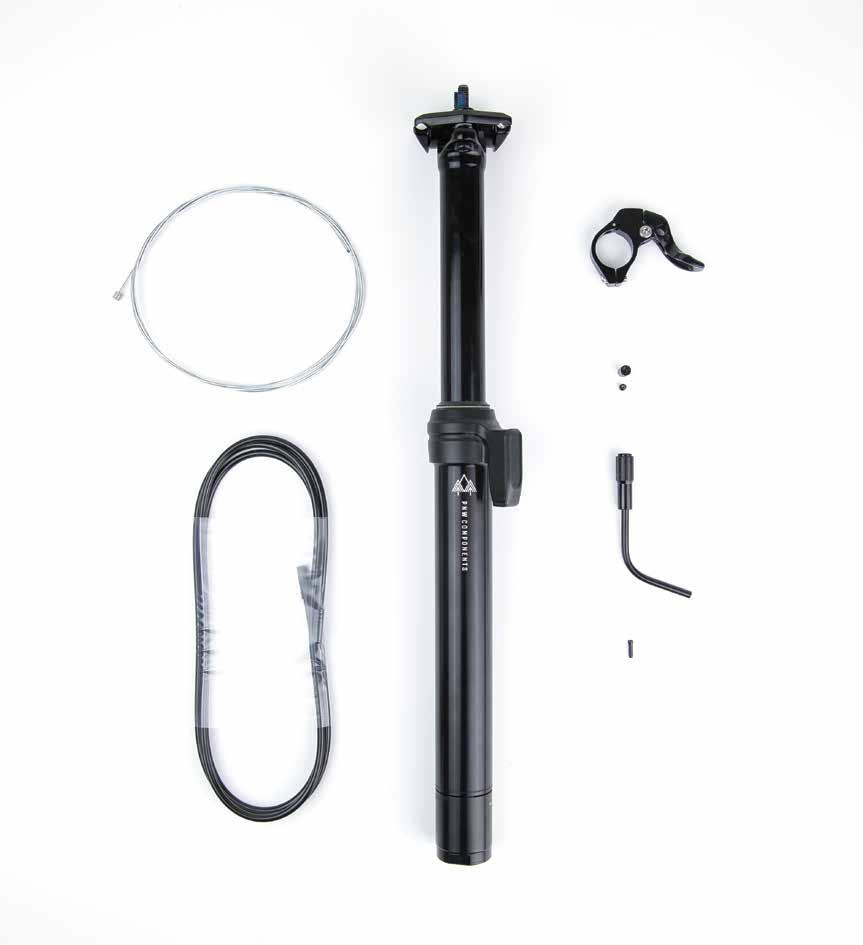 EXTERNALLY ROUTED DROPPER POST owner S MANUAL Introduction: This adjustable height seat post with internal cable routing allows for micro-adjustments using a remote handlebar mounted lever.