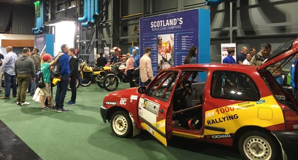 IGNITION FESTIVAL OF MOTORING 4,5 & 6 August As event partners to the Ignition Festival of Motoring, Scottish Motor Sports were once again able to facilitate a significant presence for the sport for