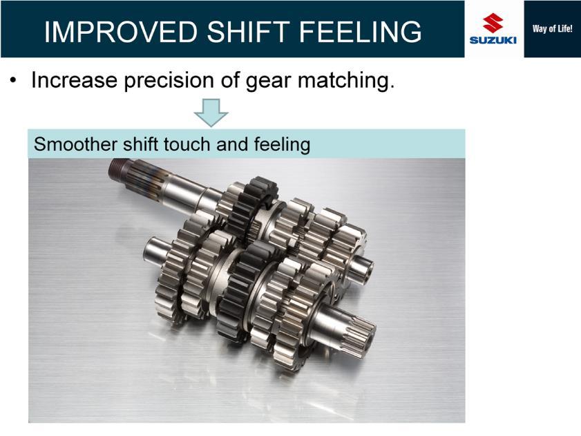 Precision of gear matching with the