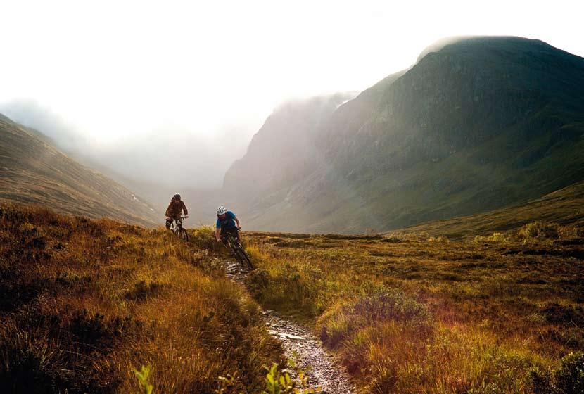 bike-cruising We nip onto one of Joe s secret trails, a vertical ribbon of brown carved from a carpet of green moss We found the north face Ben Nevis trail one of the best natural outand-backs in the