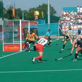 setting the standard - leading the field Official goal post and net supplier to England Hockey for a host of