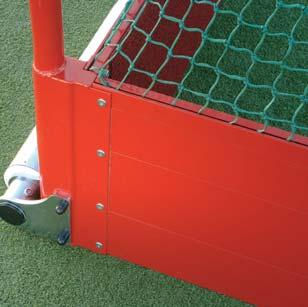 3m runback Complies with BS EN 750 safety standards without the need for any separate anchorage Uprights & crossbars made from 75mm x 50mm