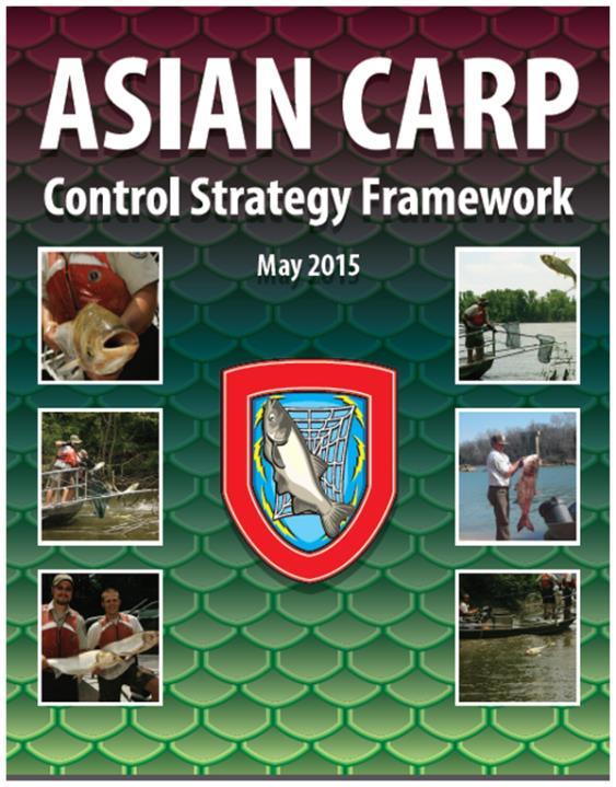 Additional 2015 Framework Projects: Evaluation of potential for fish entrainment between barges in transit Design and evaluation of new Asian carp detection gears Enforcement of illegal transport of
