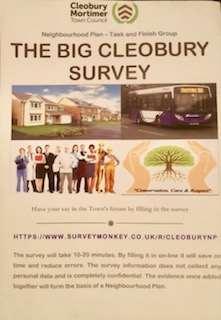 Neighbourhood Plan 2016-36 A Plan for Cleobury s Future that will end up with a referendum in 2019 Kicked off with a public consultation July-September A Town Meeting to develop a vision