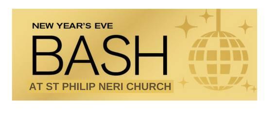 Come to St. Philip Neri s New Year s Eve Bash! Start the New Year 2018 with evening Mass and then celebrate up to midnight with good food, drink, and live music!