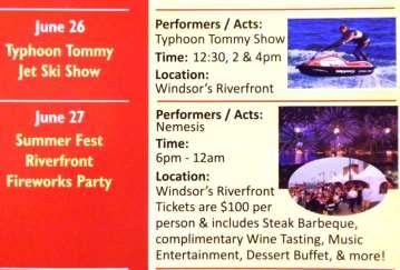 Windsor Summerfest and Red