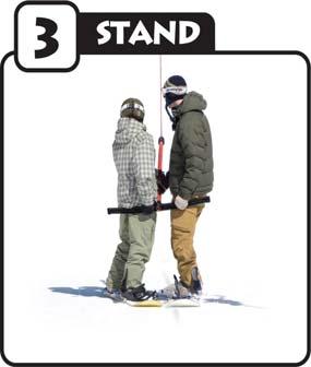Enjoy A Safe T-Bar Ride ~ Snowboarders LOOK Observe your surroundings and watch for any potential trouble-spots. Secure loose hair and clothes, remove backpacks and headsets.