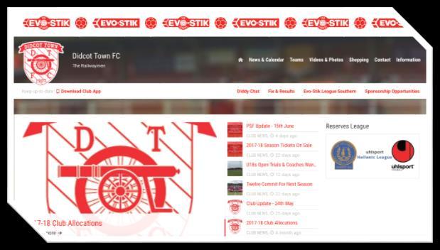 7 Player Sponsorship - 50 Mention within Programme on the Player Sponsorship pages. Name or Company along with website address can also be added into the section.