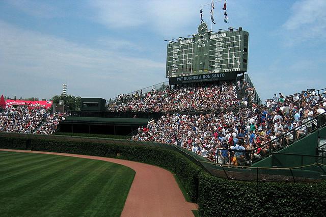 at Wrigley Field By Eric