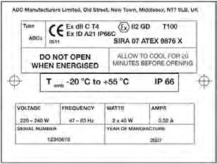 378 Further guidance may be found in: BS EN 13463-1 Non-electrical equipment for use in potentially explosive atmospheres. Basic methods and requirements; 62 BS EN 60079-14 Explosive atmospheres.