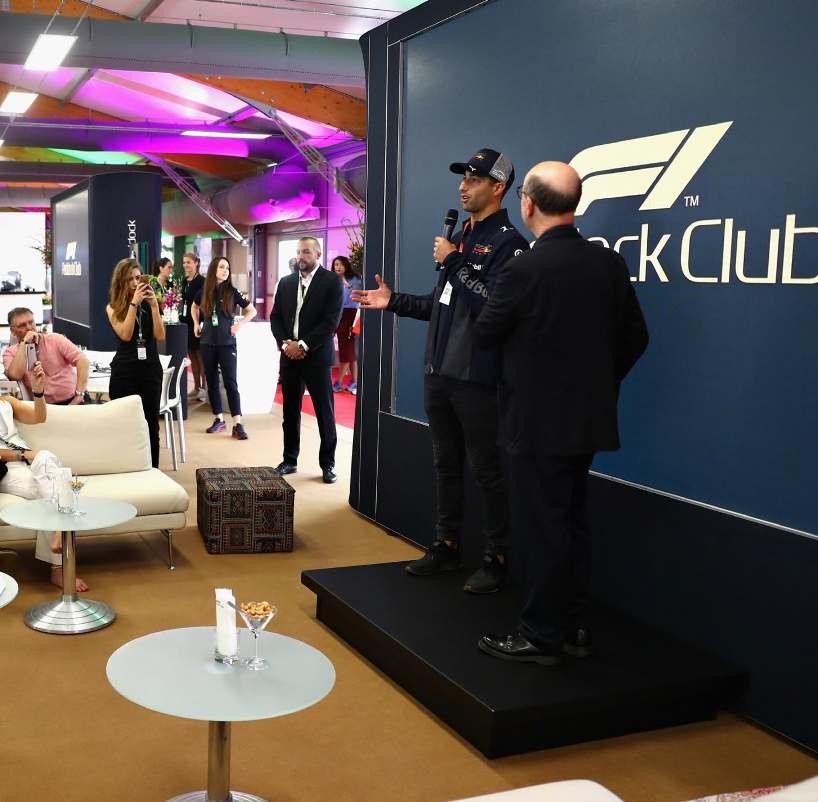 CLUB SUITE Part of the enduring appeal of Formula 1 is its global footprint, with the championship travelling to a host of must-see destinations around the world each