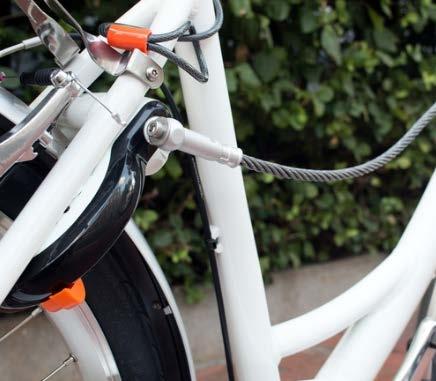 BIKE SHARE PROGRAM: NEW FEATURES BLUETOOTH RING LOCK When engaged, the ring lock