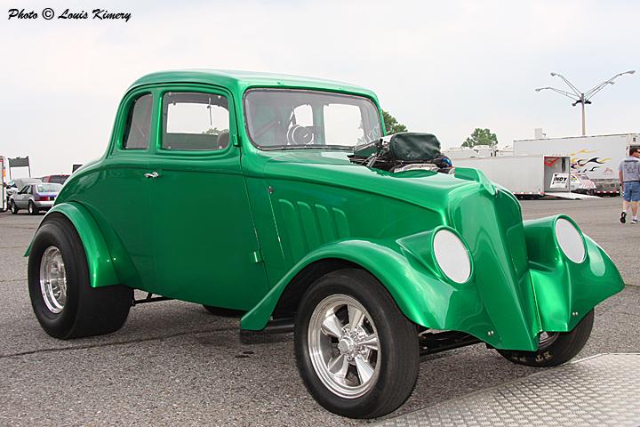 Beautiful 1933 Willys gasser was powered by a