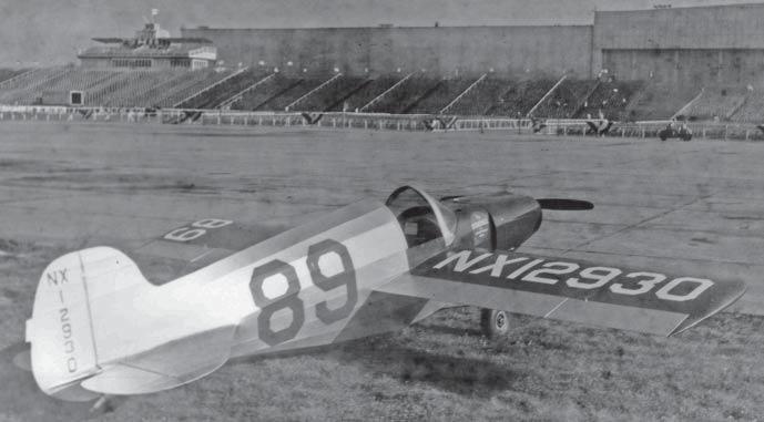 #85 Hurlburt Hurricane. White with black numbers. Piloted by E.R. Smith, eliminated in the heat races.