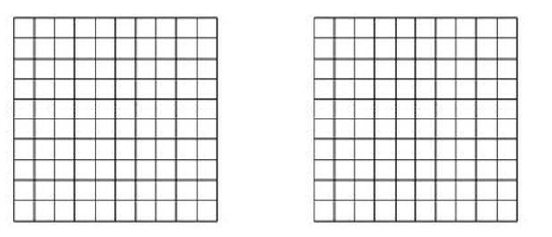 50. In a 10 x 10 grid that represents 600, one square represents. 51. Use the grids below to represent 27% and 73% of 600. 27% 73% 27% of 600 is 162. 73% of 600 is 438. Lesson 27 52. Mr.