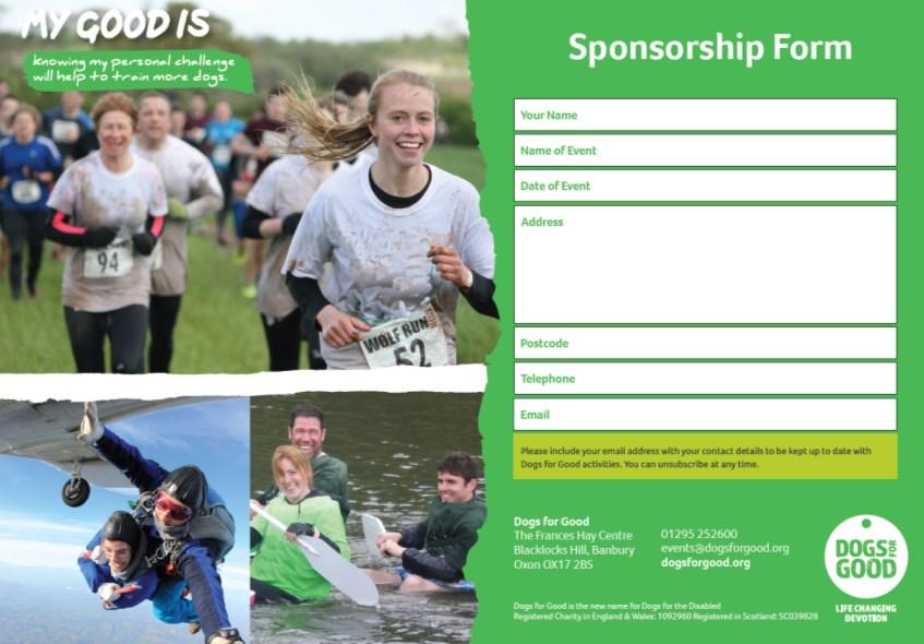 You may also want to suggest that walkers use online giving pages, such as JustGiving or Virgin Money, to raise sponsorship. These can be easily promoted via email or social media.