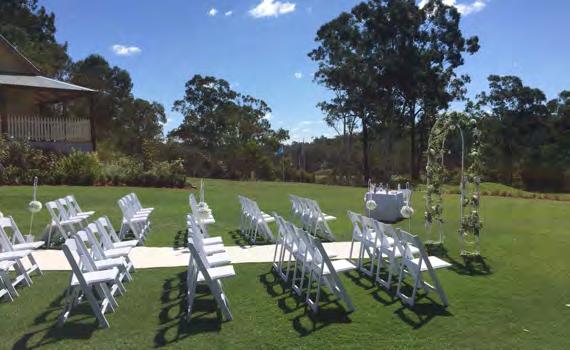 The expansive clubhouse offers a variety of rooms, all with stunning panoramic views of the golf course. Across our 587 acres, there are many areas perfect for capturing your big day.