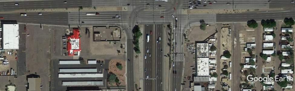 lanes at intersection; SB off-ramp: 5 lanes at intersection 35 mph Yes Yes Yes Yes No Site Photo N I-17 Indian School Road Data Summary Video data collection was conducted at this interchange on
