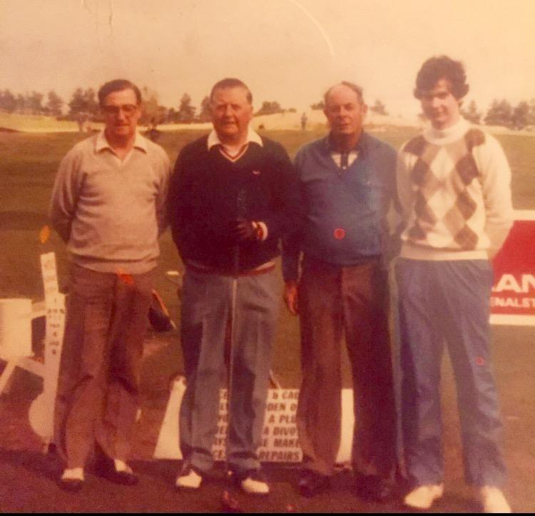 Reeling in the years This picture was taken at a Pro-Am in Carlow GC in the 80's. It features Paddy O'Boyle, Norman Drew (Professional), Jim Devereux and a very young Rory Mc Cormack.