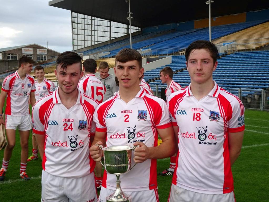 A bright future for the Club The Rebel Óg Academy teams / Cork Development Squads had a day to remember in August with a stunning clean sweep of all seven Munster and All Ireland hurling tournaments