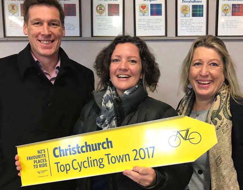 Cycling in Christchurch Don