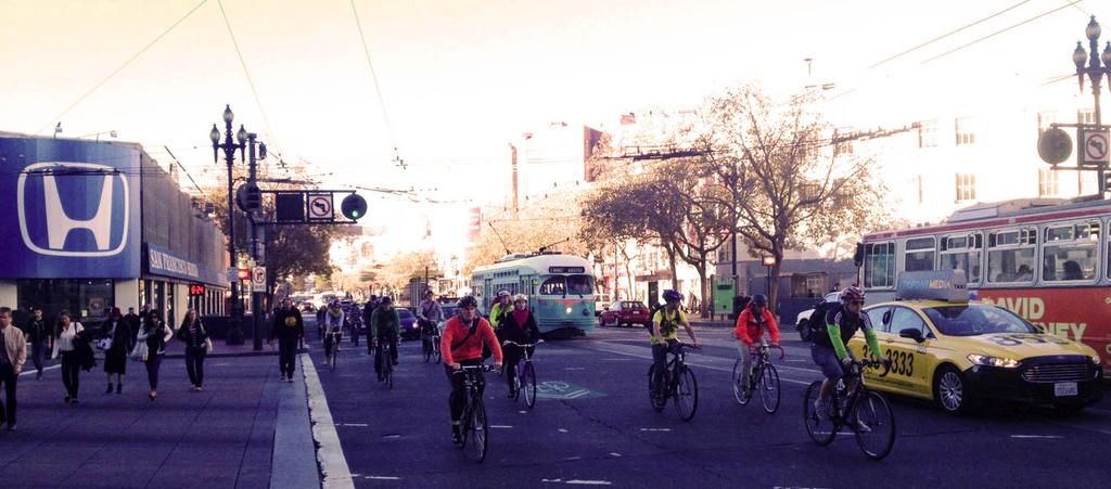 Through Vision Zero SF we commit to working together to prioritize